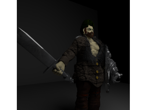 King Artur 3D Model