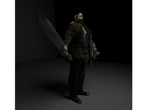 King Artur 3D Model