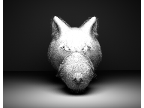 Wolf 3D Model