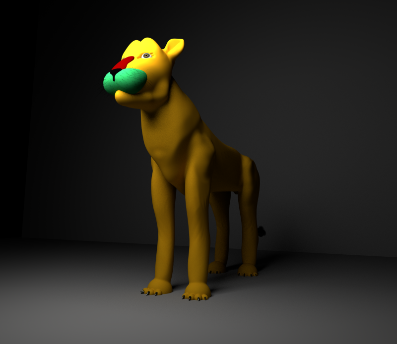 Leoness 3D 模型 .c4d .max .obj .3ds .fbx .stl .blend 