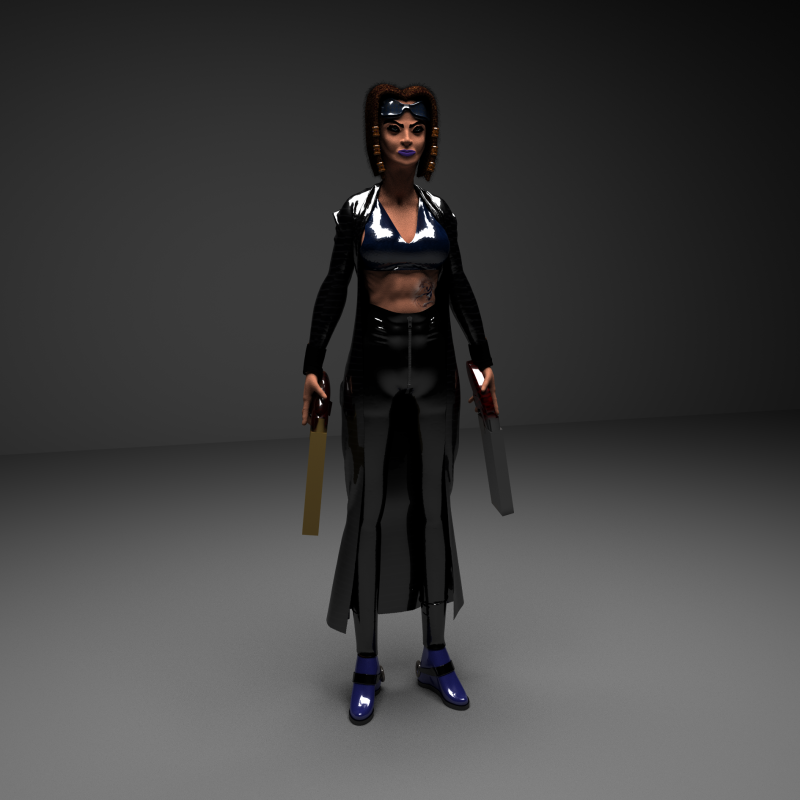 Gangster Modelo 3D .c4d .max .obj .3ds .fbx .stl .blend 
