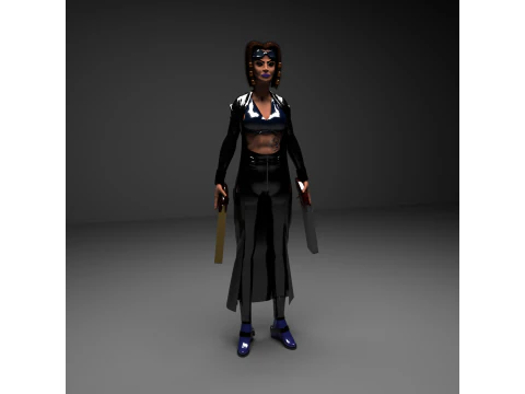 ギャングスター 3Dモデル