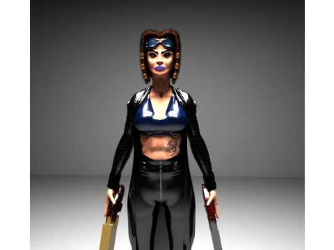 Gangster Modelo 3D