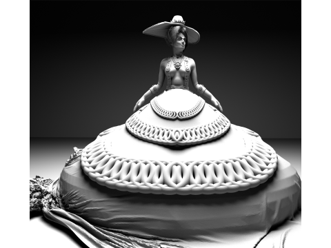Princess Modelo 3D