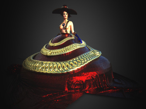 Princess 3D Model