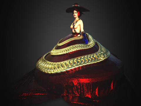 Princess 3D Model