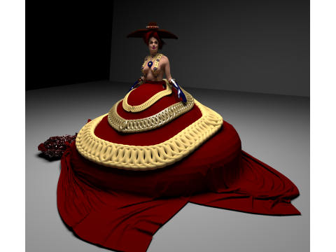 Princess 3D Model