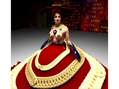 Princess 3D Model
