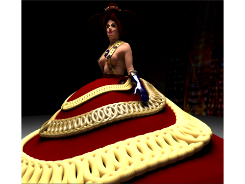 Princess 3D Model