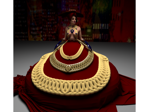Princess 3D Model