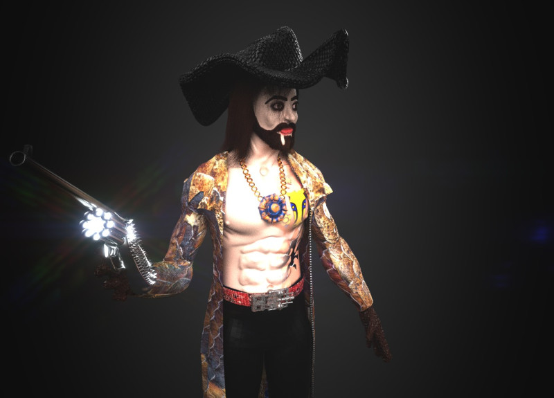 El Coyote 3D-Modell .c4d .max .obj .3ds .fbx .stl .blend 
