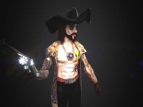 El Coyote 3D Model