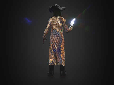 El Coyote 3D-Modell