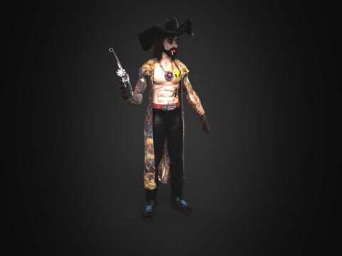 El Coyote 3D-Modell