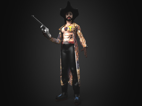 El Coyote 3D-Modell