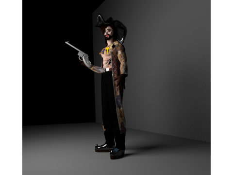 El Coyote 3D-Modell