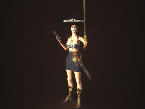 Pirate 3D Model