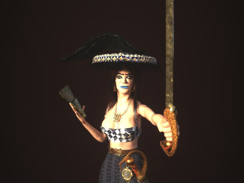 Pirate 3D 模型