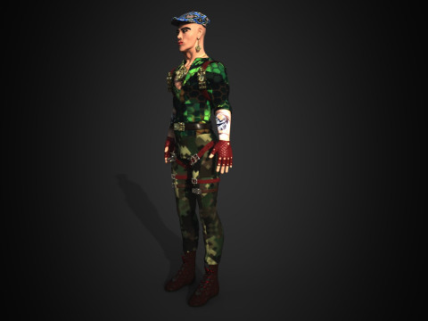 Soldier 3D Model