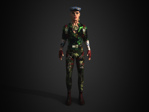 Soldier 3D Model