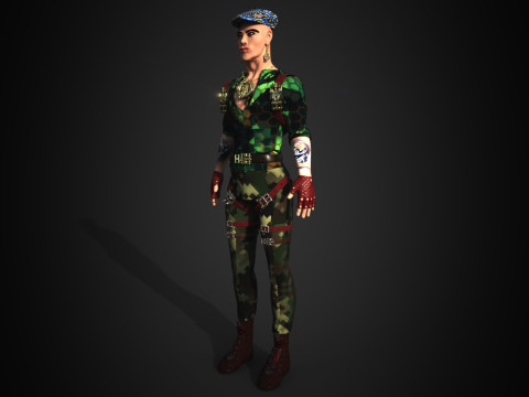 Soldier 3D Model