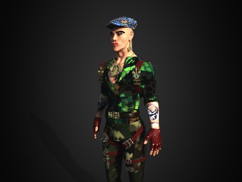Soldier 3D Model