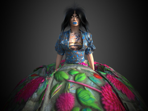 Beautiful woman Modelo 3D