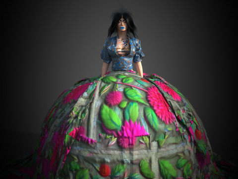 Beautiful woman 3D Model