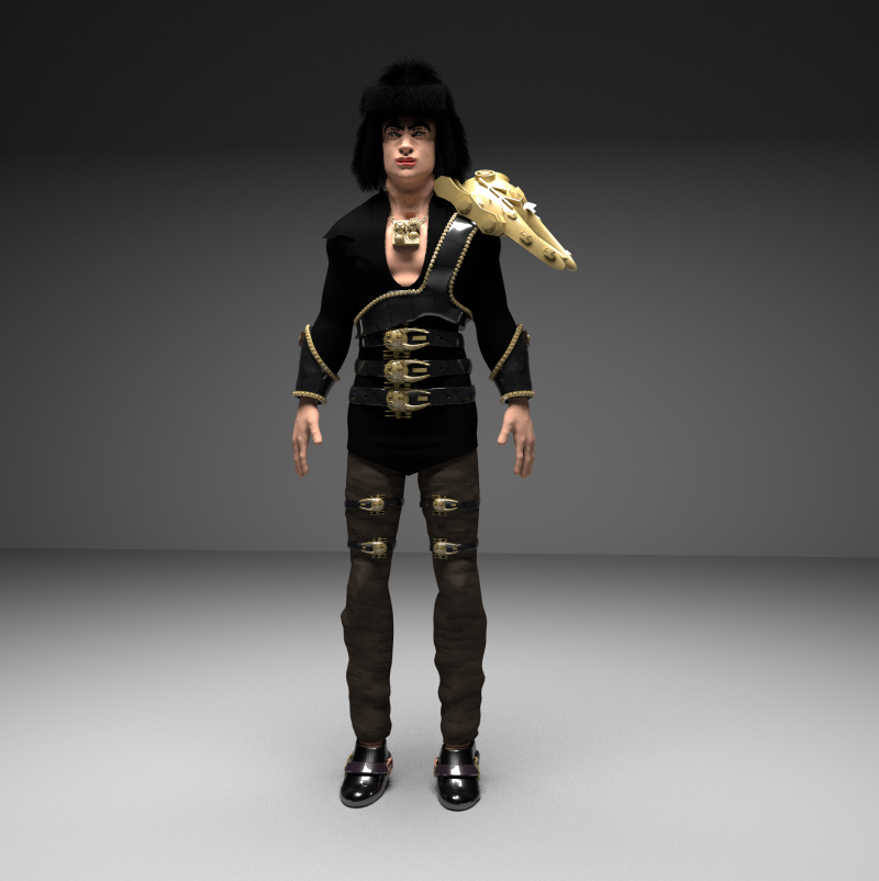 Chuchcha Model 3D .c4d .max .obj .3ds .fbx .stl .blend