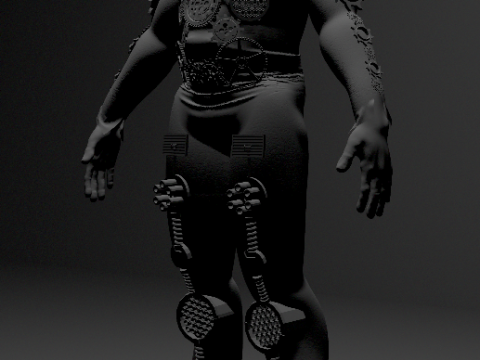 Cyborg 3D Модель