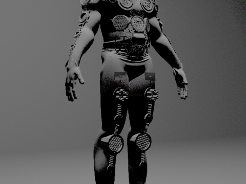 Cyborg 3D Модель