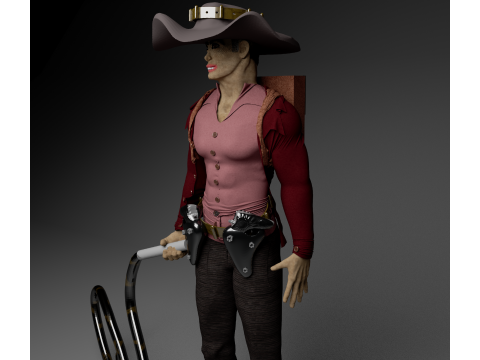 Indiana Jones 3Dモデル
