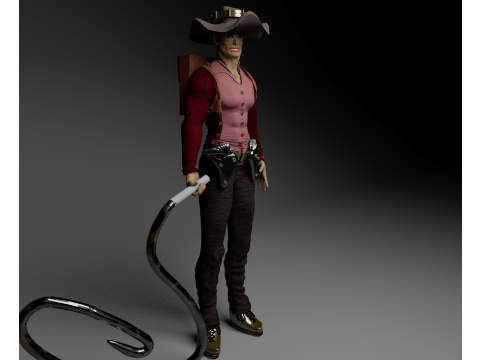 Indiana Jones 3Dモデル