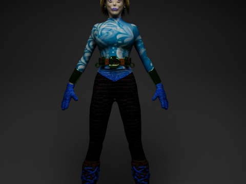 Anna 3D Model