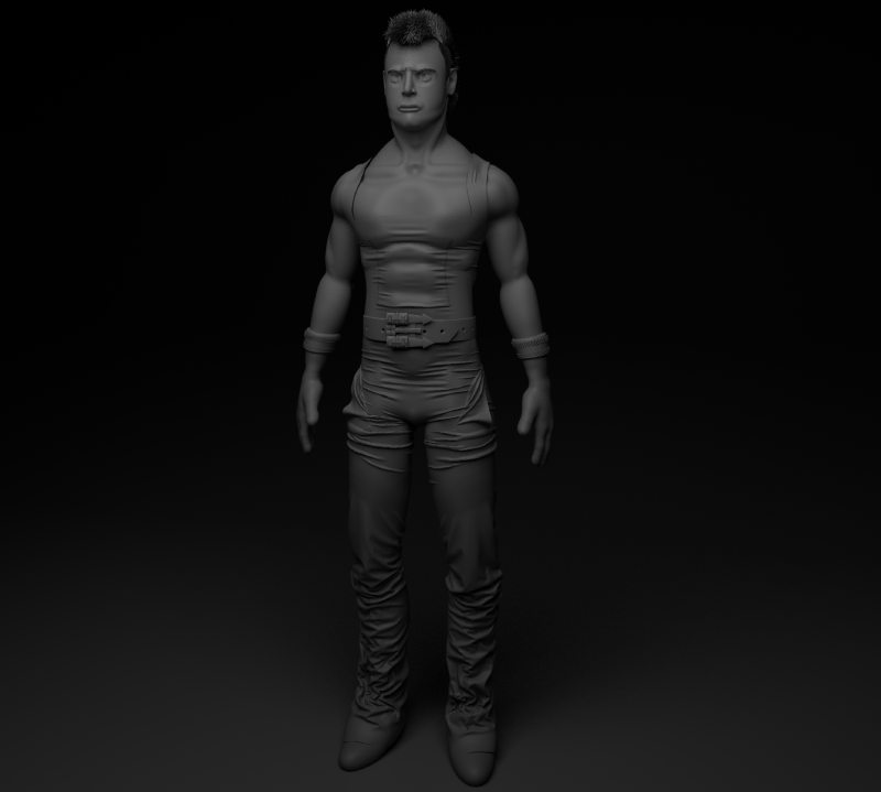 Man Model 3D .c4d .max .obj .3ds .fbx .stl .blend 