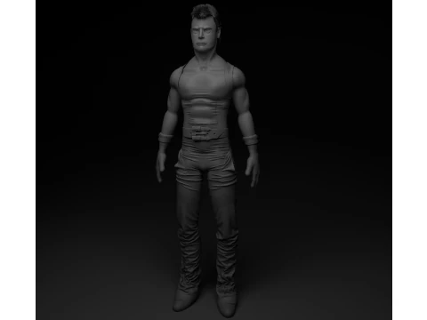 Mann 3D Modell