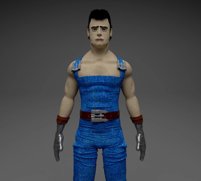 ベンソンさん 3Dモデル .c4d .max .obj .3ds .fbx .stl .blend 