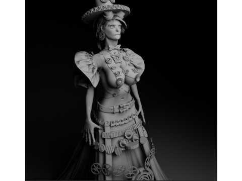 Lady 3D Model