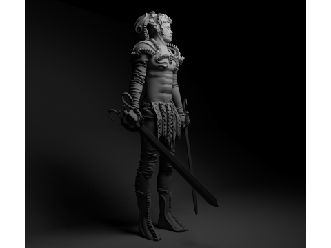 Gladiator Artur Model 3D
