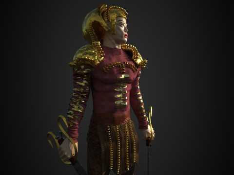 Knight Artur 3D Model