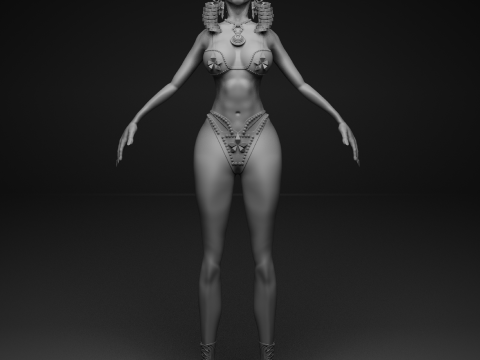 Alla 3Dモデル