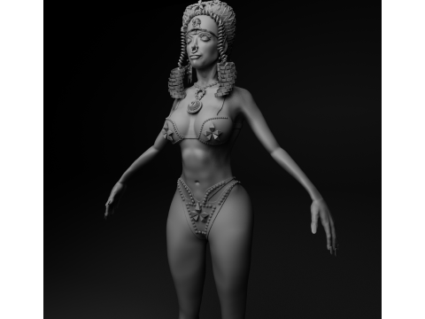 Alla 3D Model