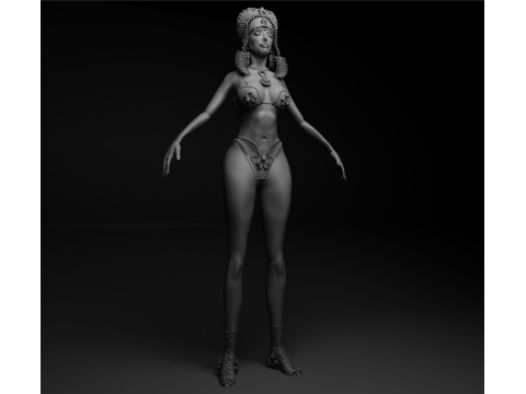 Alla 3D Model