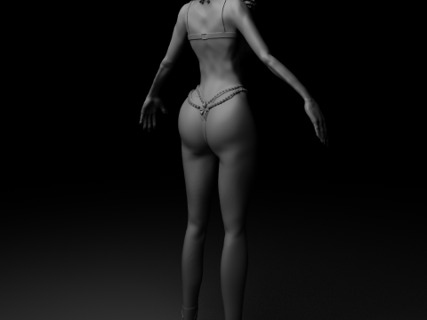 Alla 3D Model