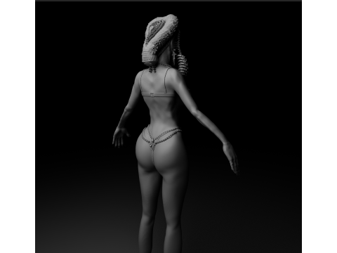 Alla 3D Model