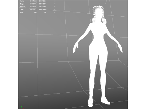 Alla 3D Model