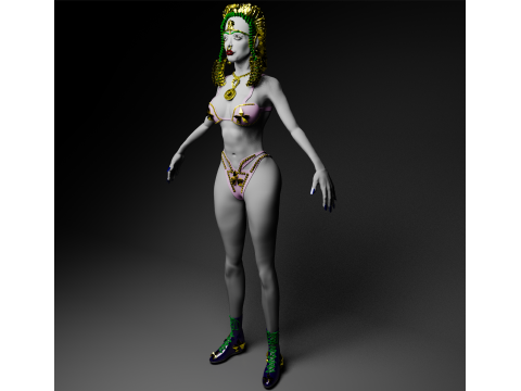 Kristina 3D Model