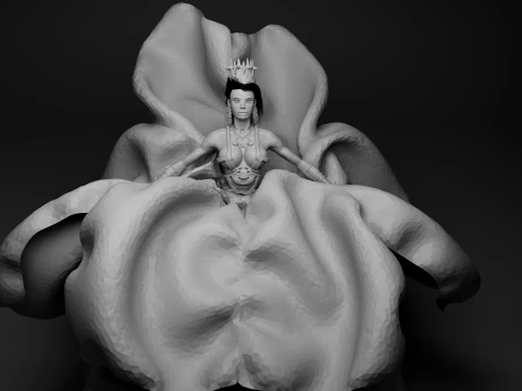 Queen 3D Model