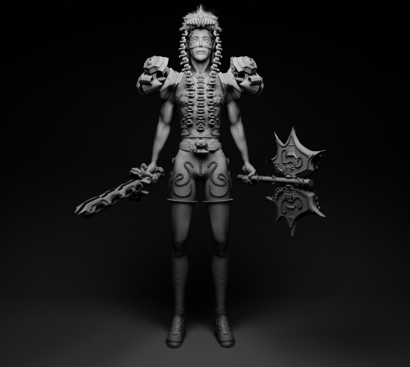 Knight Arturinho 3D Модель .c4d .max .obj .3ds .fbx .stl .blend