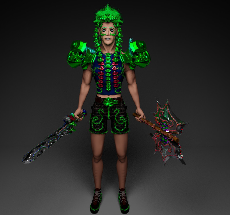 Knight Arturinho Modello 3D .c4d .max .obj .3ds .fbx .stl .blend 